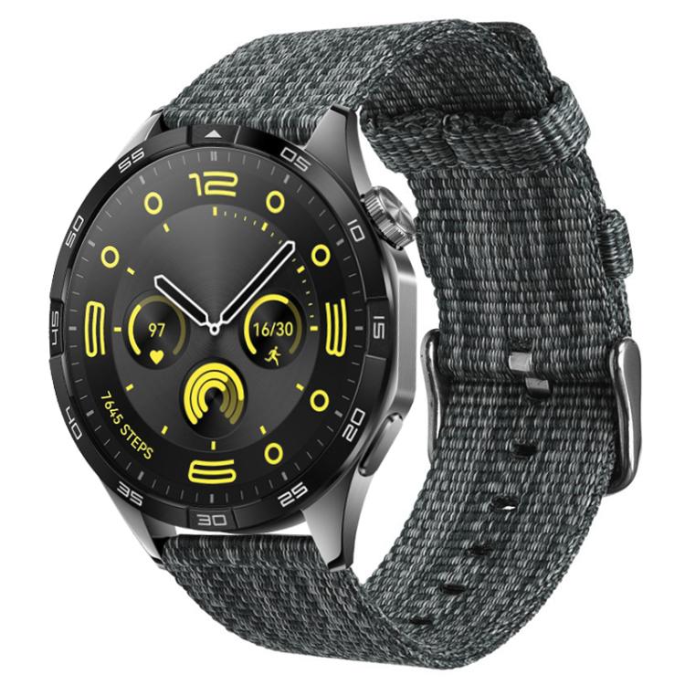 

22mm xDfind Nylon Canvas Watch Band(Dark Grey)