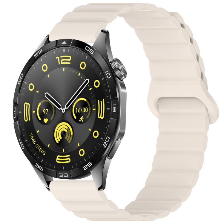 

22mm xDfind Loop Magnetic Glossy Silicone Watch Band(Starlight)