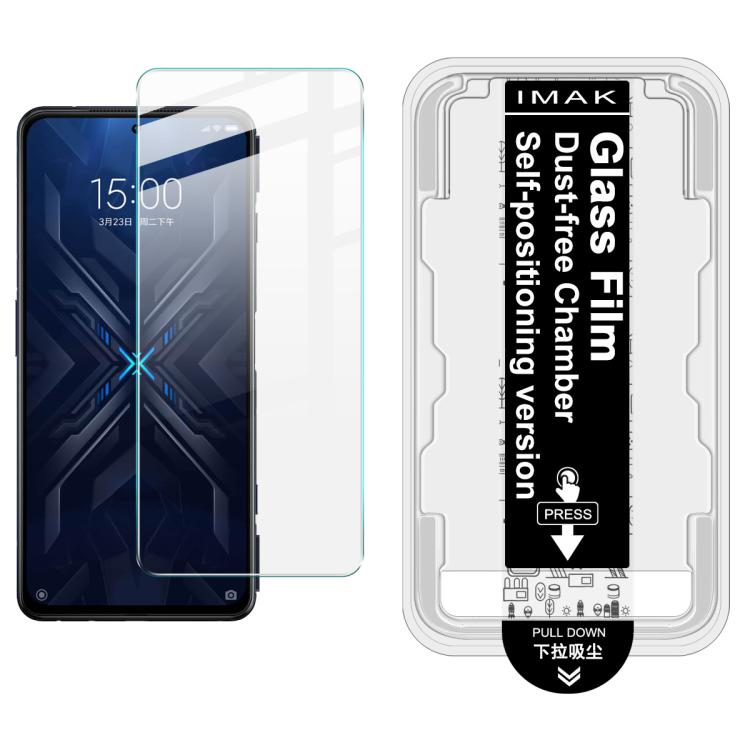 

For Xiaomi Black Shark 4 imak Dust-free Chamber Locator H Series Tempered Glass Film
