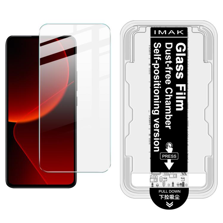 

For Xiaomi 13T / 13T Pro imak Dust-free Chamber Locator H Series Tempered Glass Film