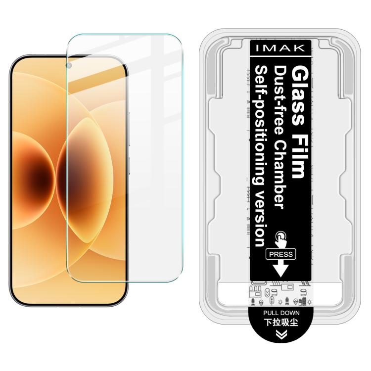 

For Xiaomi 17 / 17 Pro imak Dust-free Chamber Locator H Series Tempered Glass Film