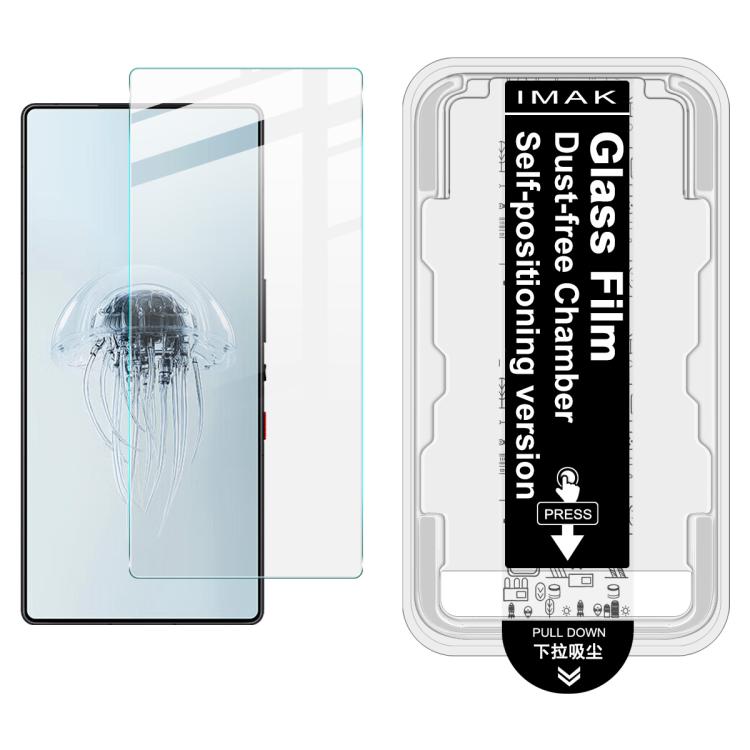 

For ZTE nubia RedMagic 11 Pro imak Dust-free Chamber Locator H Series Tempered Glass Film