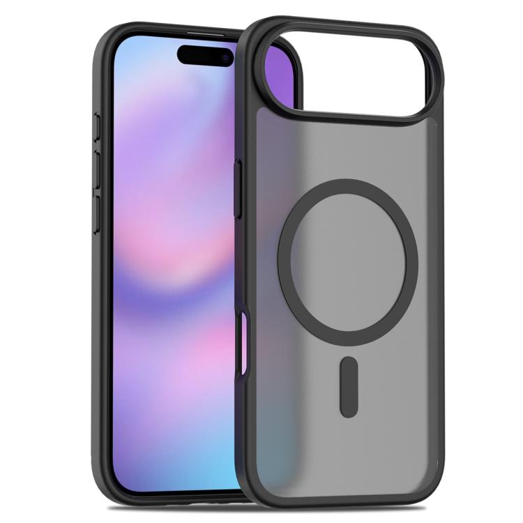 For iPhone Air Skin Feel TPU Hybrid PC MagSafe Phone Case(Black) — купить у Sunsky-online WW
