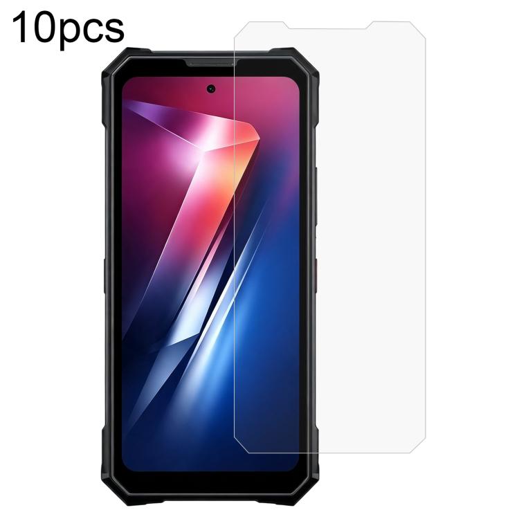 For Doogee V50 Pro / V50 10pcs 0.3mm High Aluminum Tempered Glass Film