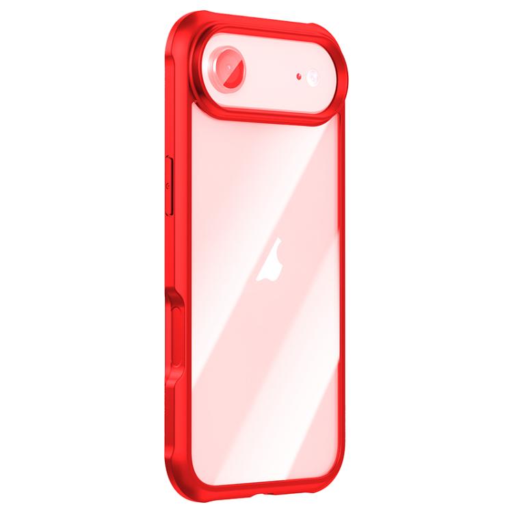 

For iPhone Air Double-sided Plastic Glass Phone Protective Case(Red)