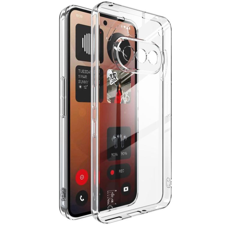 

For Nothing Phone 3a imak UX-5 Series Super Slim Transparent Shockproof TPU Protective Case(Transparent)
