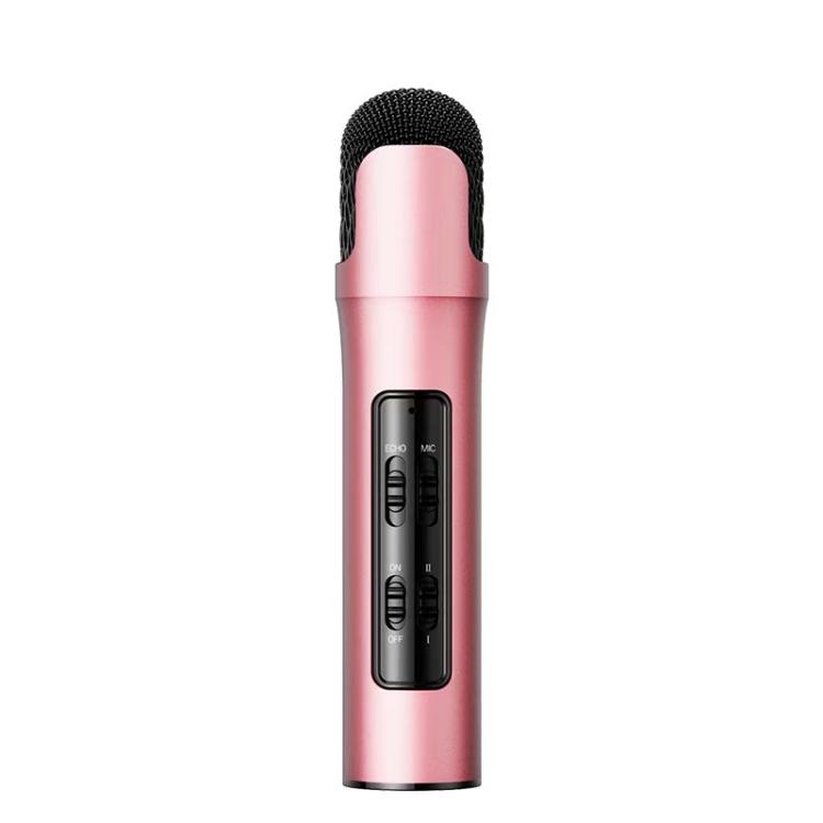 

Lebo P1 Karaoke Microphone Audio Home Bluetooth Wireless Microphone(Pink)