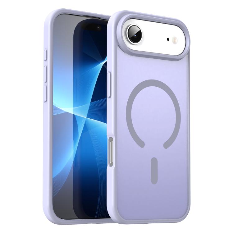 

For iPhone Air Fanying Series PC Hybrid TPU Translucent Frosted MagSafe Phone Case(Lavender)