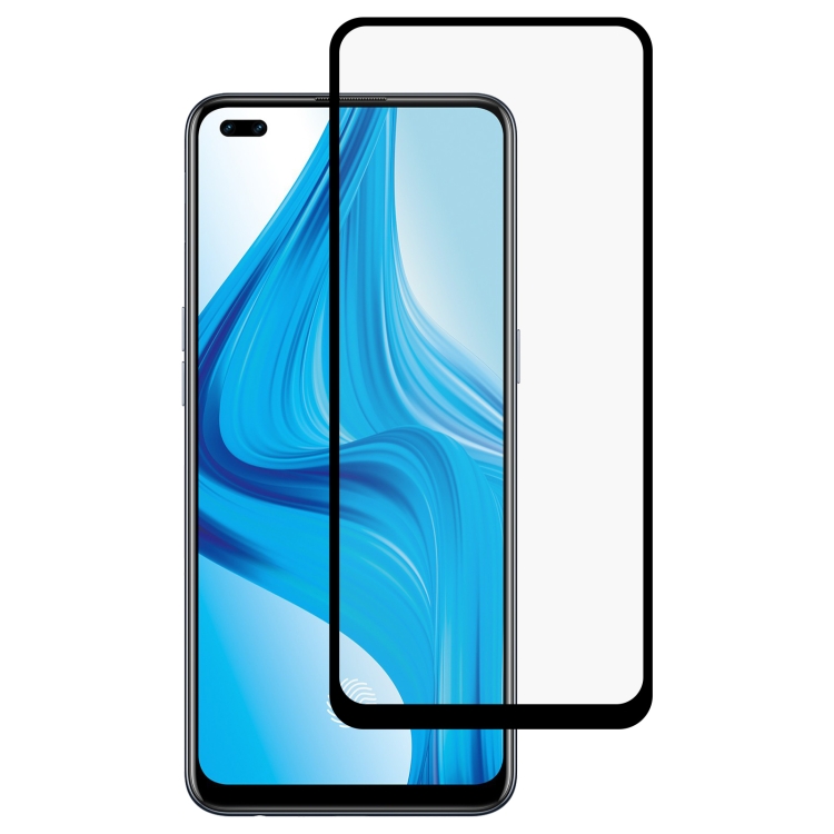 Đối với Oppo F17 Pro Full Keo Màn hình đầy đủ Kính cường lực