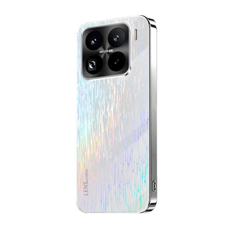 

For Xiaomi 15 Pro Colorful Ultra-thin Shockproof Phone Case(White)