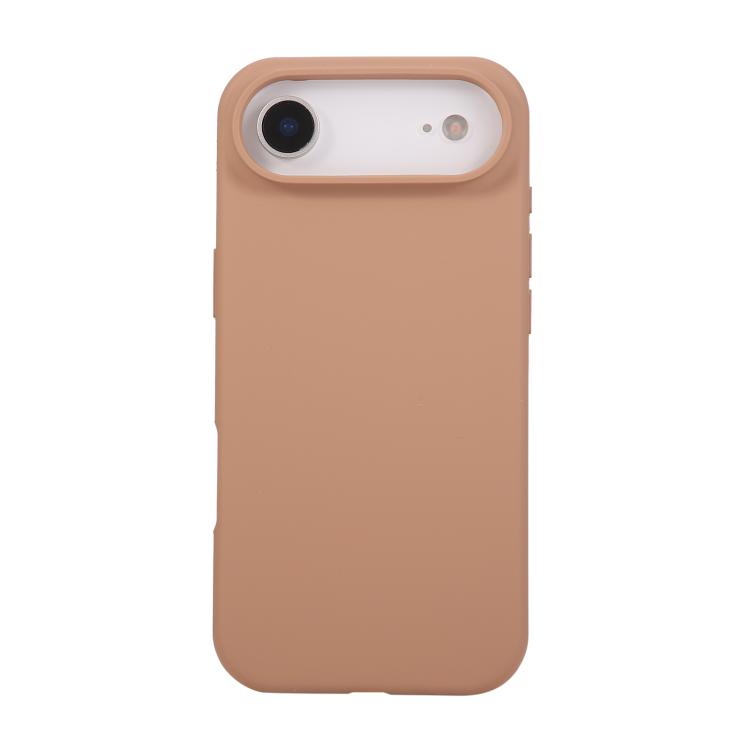 

For iPhone Air Liquid Silicone Phone Case(Egg Coffee)