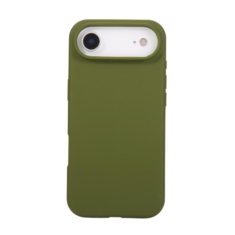 

For iPhone Air Liquid Silicone Phone Case(Pine Green)