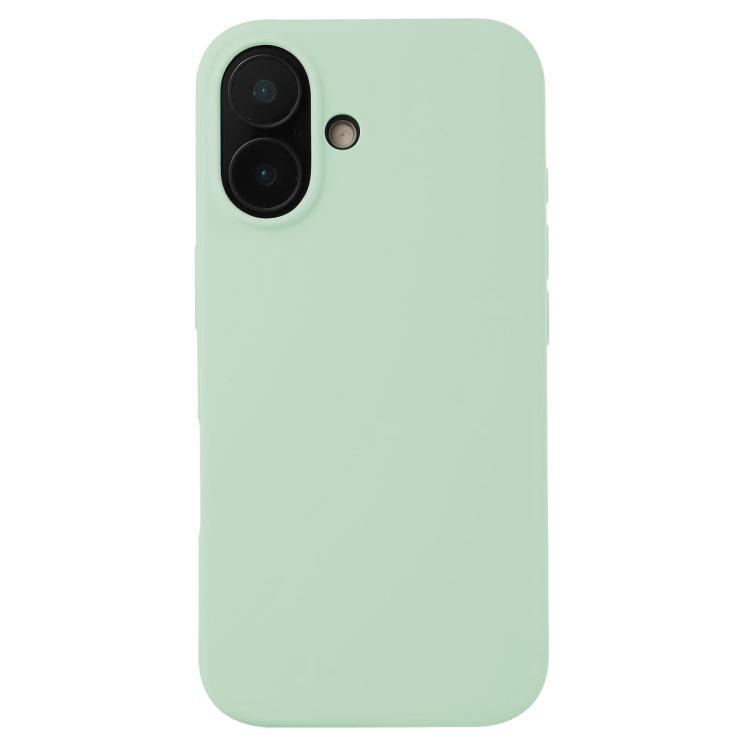 

For iPhone 17 Liquid Silicone Phone Case(Pistachio)
