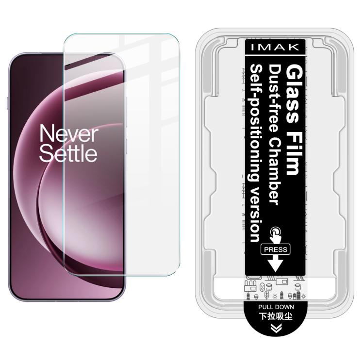 

For OnePlus 15 imak Dust-free Chamber Locator H Series Tempered Glass Film