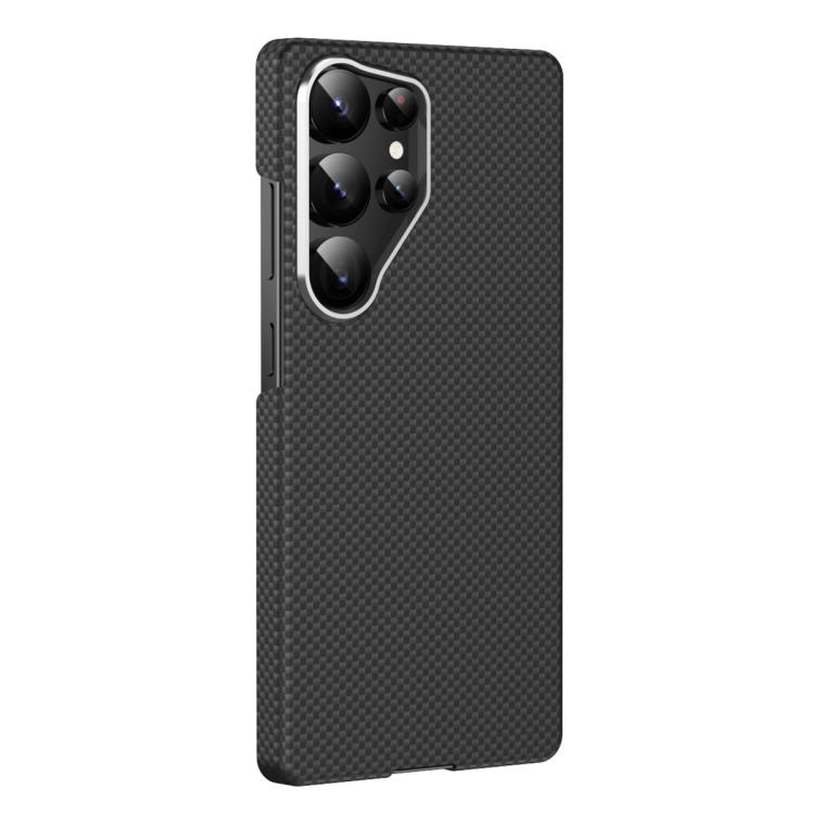 

For Samsung Galaxy S25 Ultra 5G Nanofiber MagSafe Magnetic Phone Case(Black)