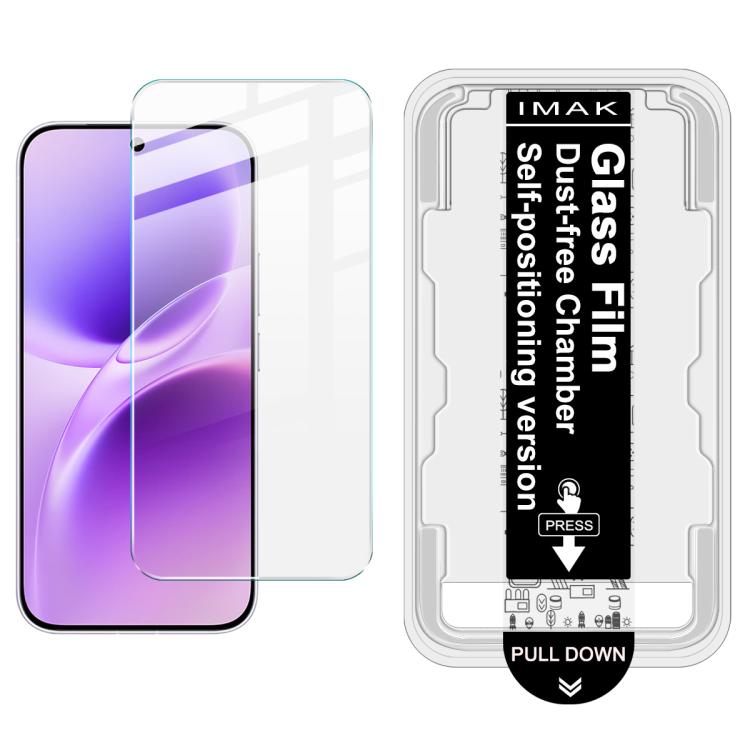 

For vivo S50 Pro mini 5G/X300 FE 5G imak Dust-free Chamber Locator H Series Tempered Glass Film