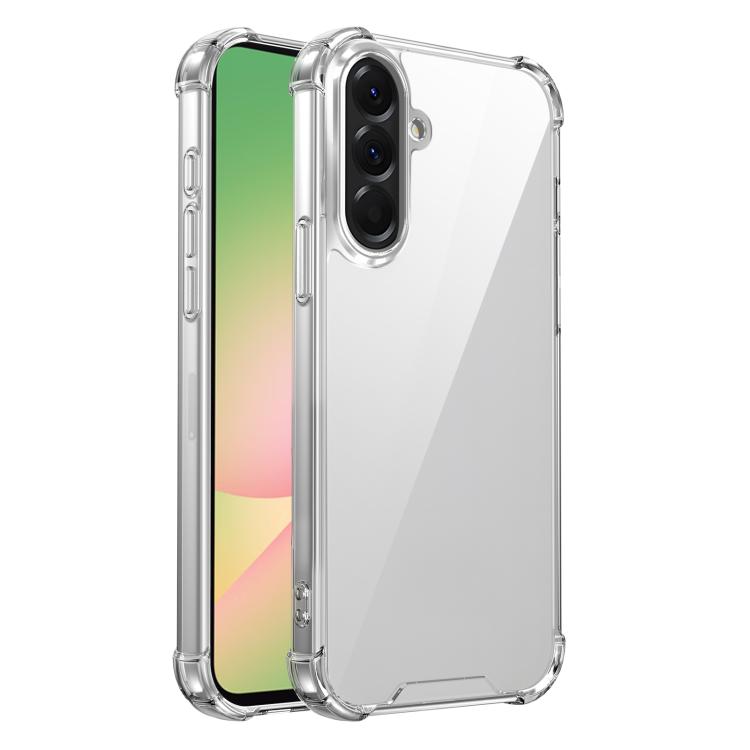 

For Samsung Galaxy M56 5G Four-corner Shockproof Acrylic +TPU Phone Case(Transparent)