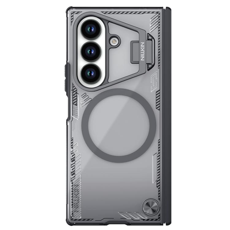 

For Samsung Galaxy Z Fold7 5G NILLKIN Ice Sky Prop Series MagSafe Magnetic Frame Version Phone Case(Black)
