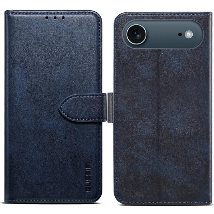 

For iPhone Air GUSSIM Magnetic Horizontal Flip Leather Phone Case(Blue)