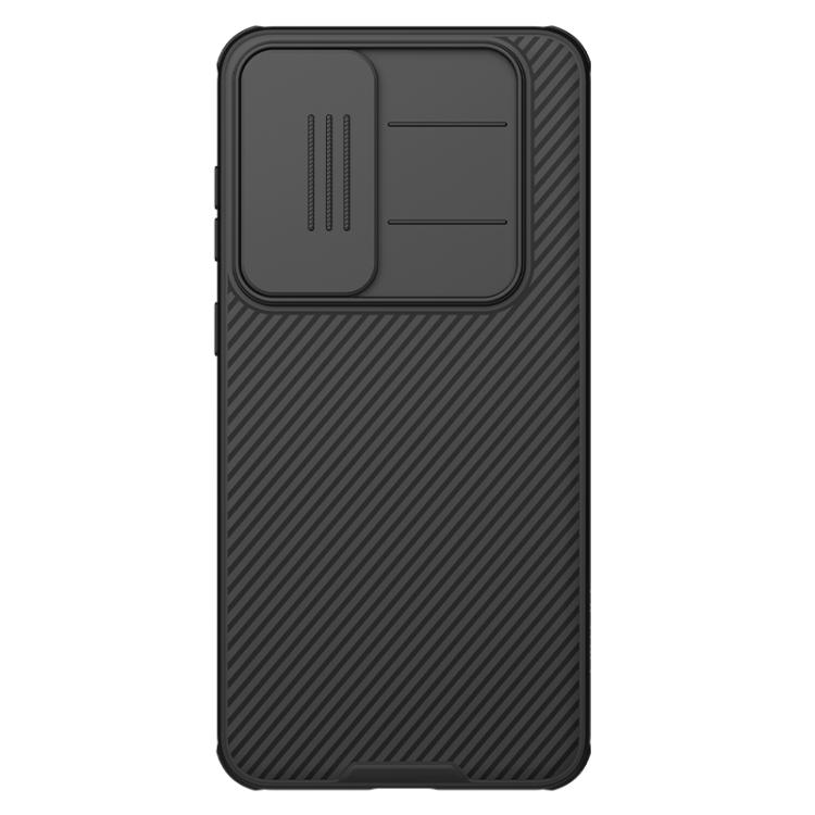 

For Samsung Galaxy S25 FE 5G NILLKIN Black Mirror Pro Series Camshield PC Phone Case(Black)