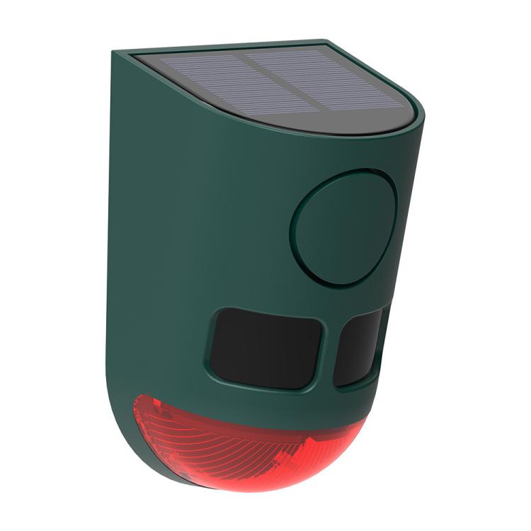 

N911B Solar Infrared Sensor Alarm with Sound and Light(Ultrasonic Green)