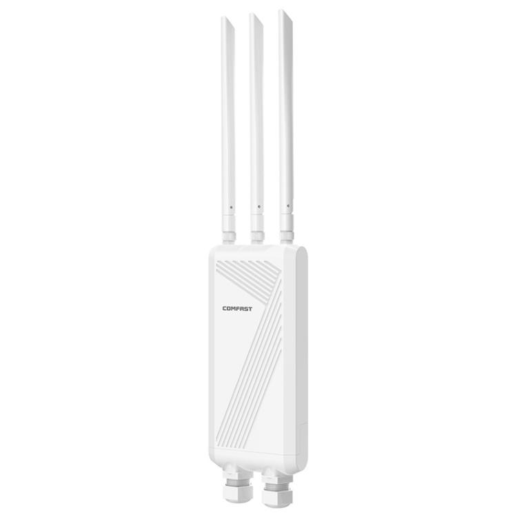 COMFAST CF-EW87 3600Mbps Dual-Band WiFi7 Outdoor Wireless AP, Plug:AU ...