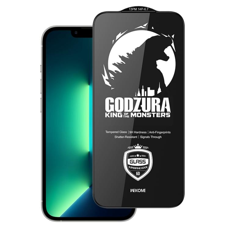 

For iPhone 13 Pro Max / 14 Plus WK WTP-122 6D Curved Ultra-Fine Edge HD Full-Screen Tempered Glass Film(Transparent)