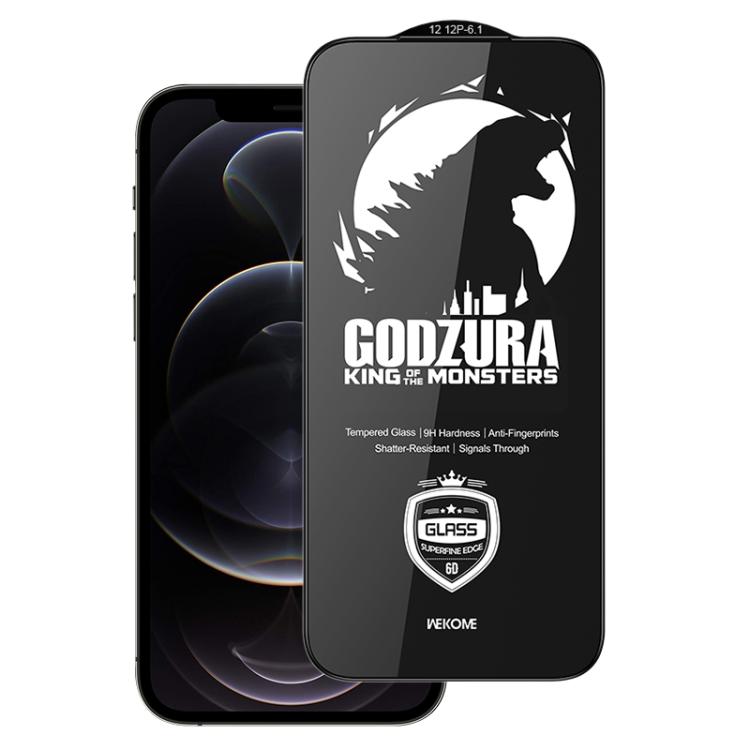 

For iPhone 12 / 12 Pro WK WTP-122 6D Curved Ultra-Fine Edge HD Full-Screen Tempered Glass Film(Transparent)