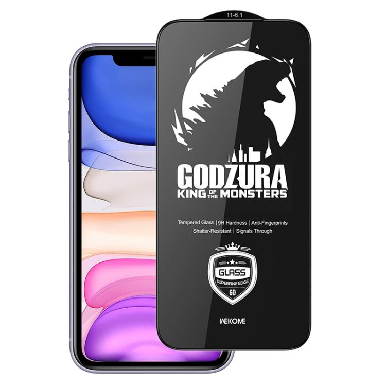 

For iPhone 11 WK WTP-122 6D Curved Ultra-Fine Edge HD Full-Screen Tempered Glass Film(Transparent)