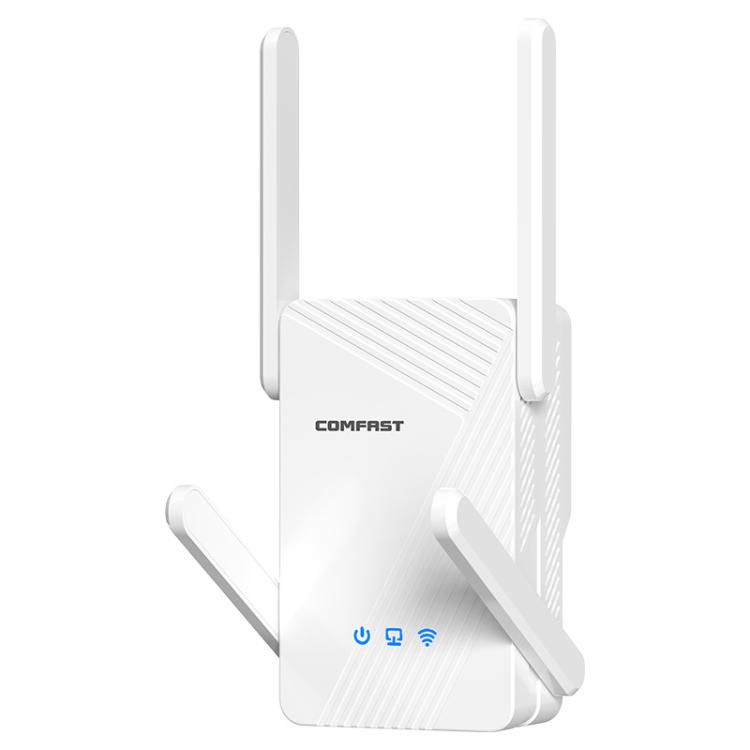

COMFAST CF-WR773BE 3570Mbps WiFi7 Signal Extender Dual Band Gigabit Wireless Repeater, Plug:EU Plug(White)