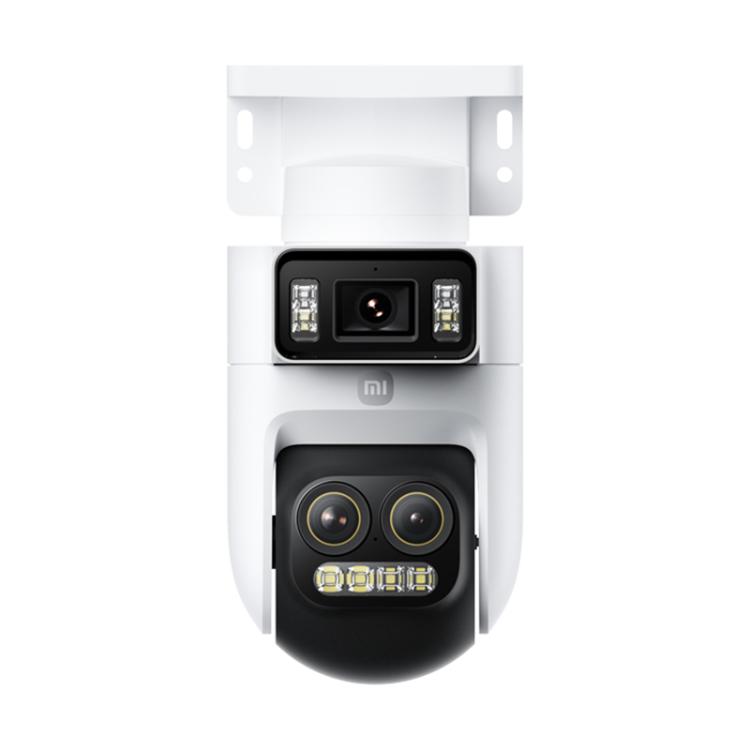 

Original Xiaomi Outdoor Camera 4 Pro 3 Lens 9X Zoom 5MP Full Color Night Vision Sound Light Warning Security Camera(White)