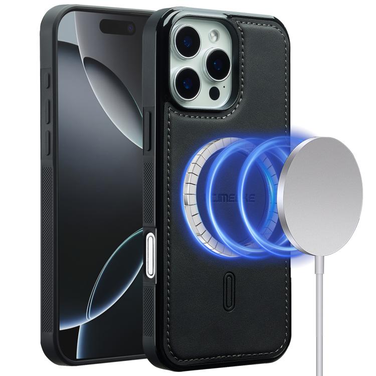 

For iPhone 13 Pro Max LC.IMEEKE L6 Series MagSafe Magnetic Phone Case(Black)