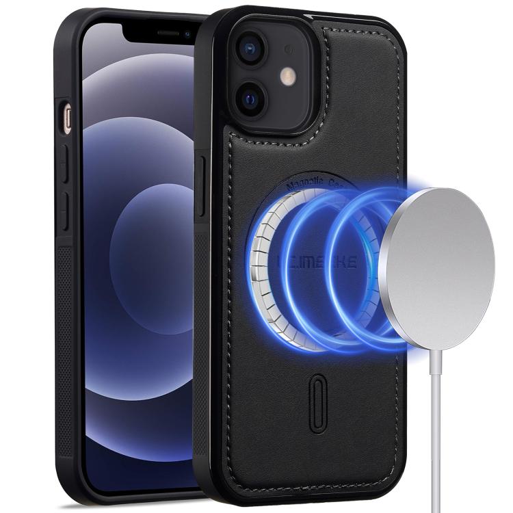 

For iPhone 11 LC.IMEEKE L6 Series MagSafe Magnetic Phone Case(Black)