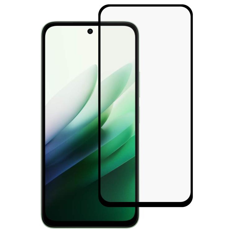 

For Redmi 15C 5G EU 173.1mm High Aluminum Full Screen Silk Printing Tempered Glass Film