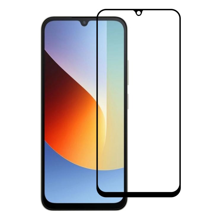 

For Xiaomi C81 Pro 4G High Aluminum Full Screen Silk Printing Tempered Glass Film
