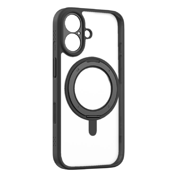 

For iPhone 17 MOMAX Airbag Shockproof MagSafe Phone Case(Black)