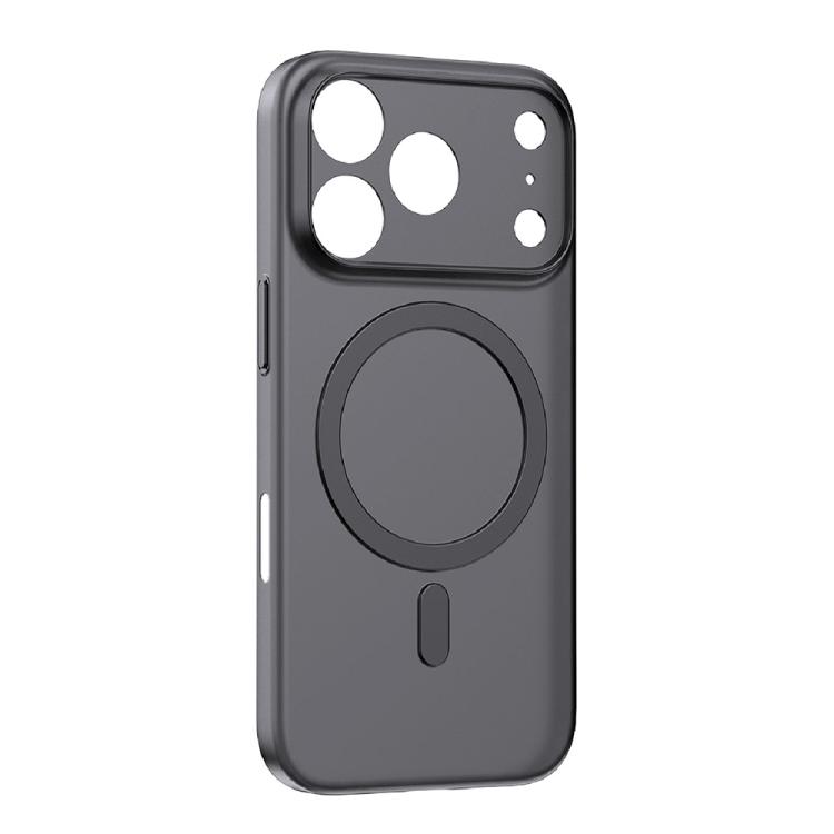 

For iPhone 17 Pro Max MOMAX Ultra-thin Magnetic MagSafe PC Phone Case(Transparent Black)