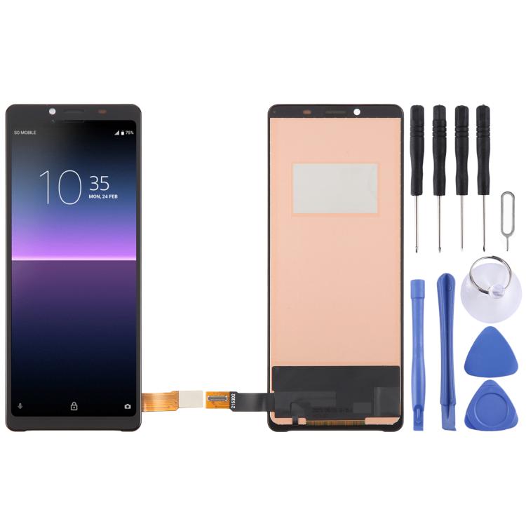 Écran LCD Complet + Vitre Tactile Pour Sony Xperia XZ2 - Argent (Neuf, Générique)