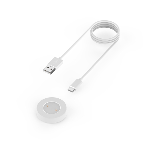 

For Huawei Honor Watch GS Pro Smart Watch Portable Split Charger USB Charging Cable, Length:1m(White)