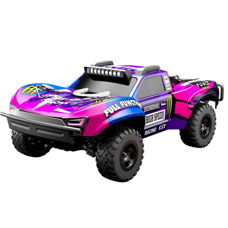 

JJR/C C8826 1:10 Large 4WD High Speed Short Truck Off-road Remote Control Car(Pink Purple)