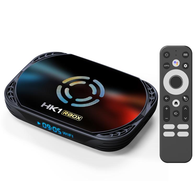

HK1 RBOX X50 Android 14 Smart TV Box with Remote Control, 2GB+32GB, Amlogic S905A Quad-Core(EU Plug)