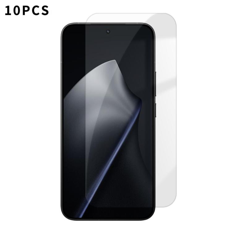 

For Xiaomi 15T Pro Kalebol 10pcs High-Aluminum Semi-Screen Anti-Fingerprint HD Tempered Glass Film