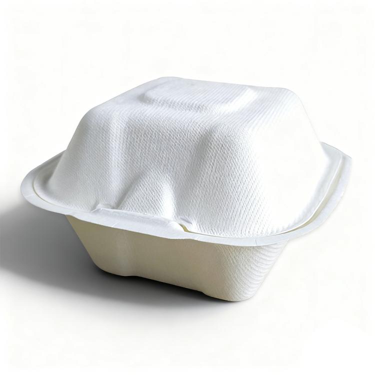 

127x75x70mm White Disposable Takeout Lunch Box Containers