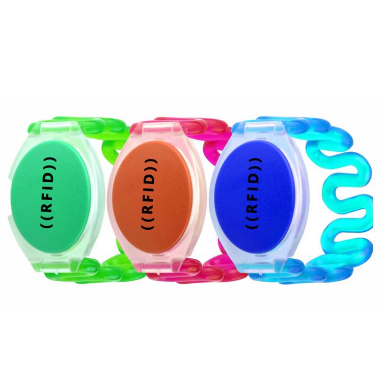 

CS01 IC Chip NFC Waterproof Silicone RFID Wristbands