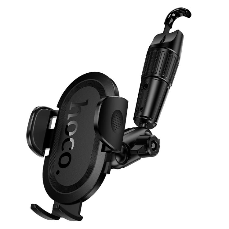 

hoco H88 Rally Ultra-thin Push-Type Car Rear View Mirror Phone Holder(Black)