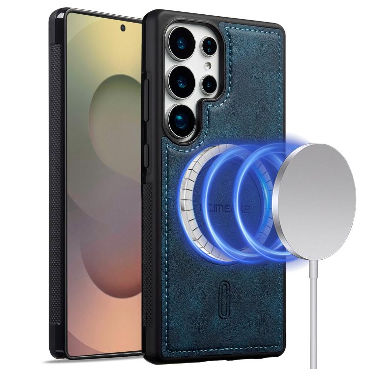 

For Samsung Galaxy S24 Ultra 5G LC.IMEEKE L6 Series MagSafe Magnetic Phone Case(Blue)