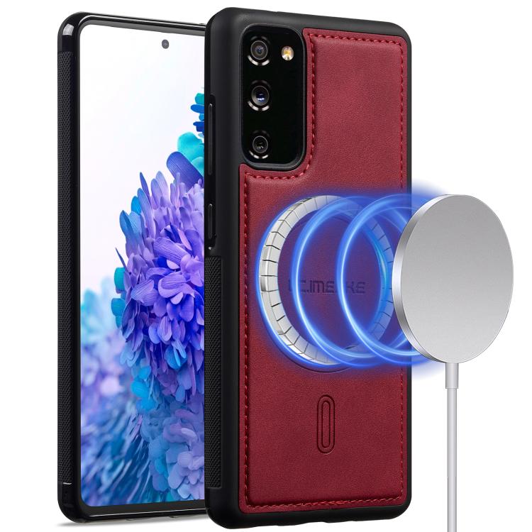 

For Samsung Galaxy S20 FE 5G LC.IMEEKE L6 Series MagSafe Magnetic Phone Case(Red)