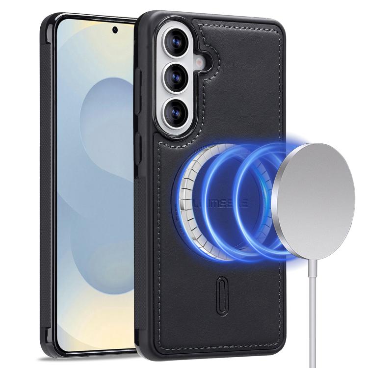 For Samsung Galaxy S26+ 5G LC.IMEEKE L6 Series MagSafe Magnetic Phone Case(Black)