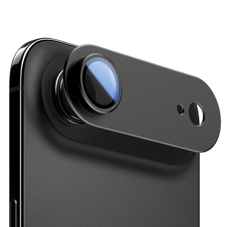 

For iPhone Air XDCASE Armor Full-Coverage Frosted Metal Lens Ring Film(Black)
