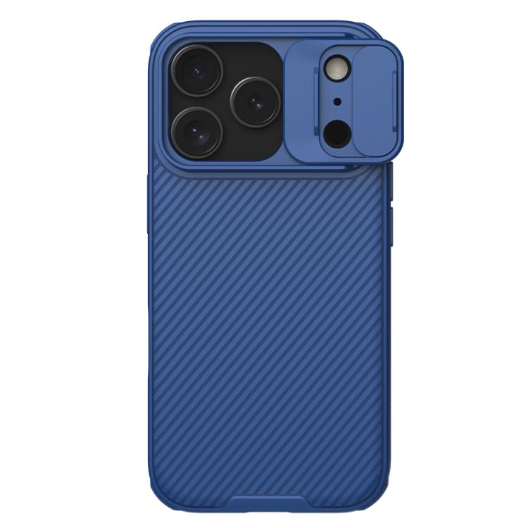 

For iPhone 17 Pro NILLKIN CamShield Pro PC Phone Case(Blue)